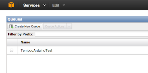 SQS Management Console