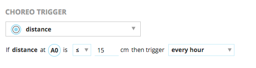 Setting a condition to trigger an email alert
