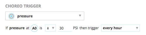 Setting a condition to trigger an email alert