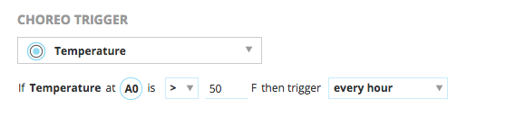 Setting a condition to trigger an email alert