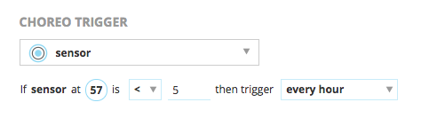 Setting a condition to trigger an email alert