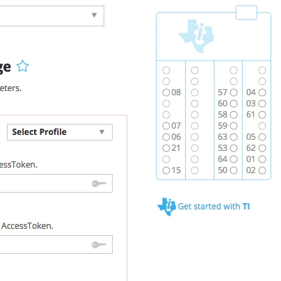 Setting up a pin on the virtual pin board